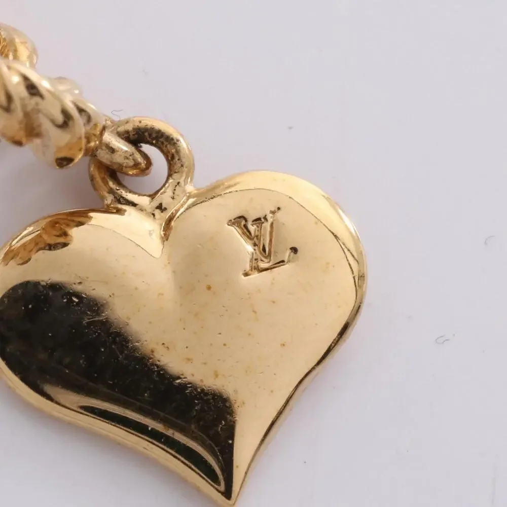 LOUIS VUITTON Pink Monogram Earrings